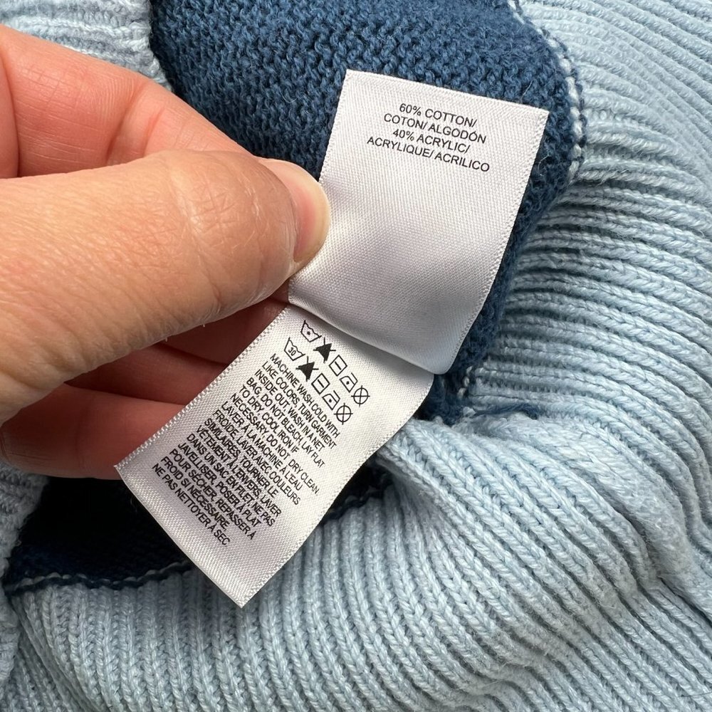 Lucky Brand Women's Striped Pullover Sweater - Picture 4 of 5